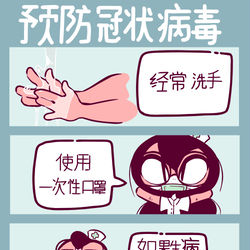 This is a pixiv picture whose title is Coronavirus Precautions.