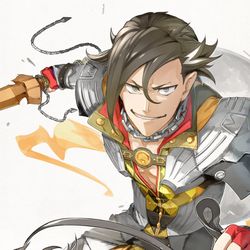 This is a pixiv picture whose title is マンドリカルド.