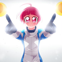 This is a pixiv picture whose title is 最終回.