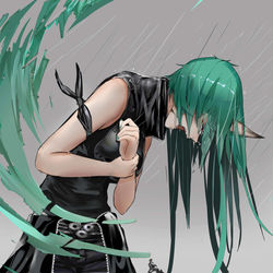This is a pixiv picture whose title is 独鬼.