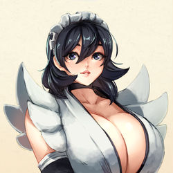 This is a pixiv picture whose title is "おかえりなさい".