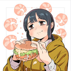 This is a pixiv picture whose title is エビちゃん[Skeb].
