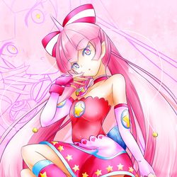 This is a pixiv picture whose title is スタプリＡＩ擬人化.