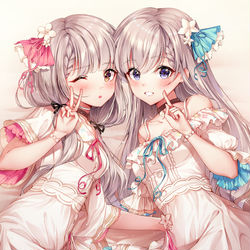 This is a pixiv picture whose title is -.
