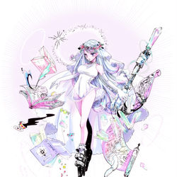 This is a pixiv picture whose title is 【PFAOS】ジルマリー【ハイペリア】.