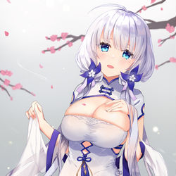 This is a pixiv picture whose title is 春節イラストリアスさん.
