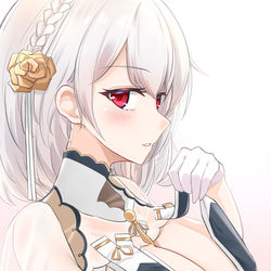 This is a pixiv picture whose title is シリアス.