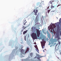 This is a pixiv picture whose title is tears...