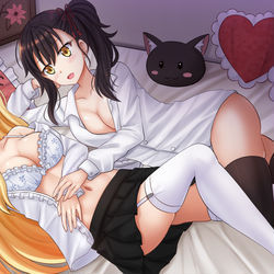 This is a pixiv picture whose title is Juliet x Hasuki.