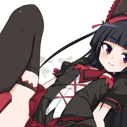 This is a pixiv picture whose title is ロゥリィ.