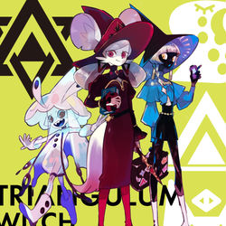 This is a pixiv picture whose title is 【PFAOS】三角座の魔法使い同盟【フリー】.