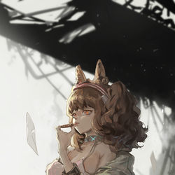 This is a pixiv picture whose title is Angelina.
