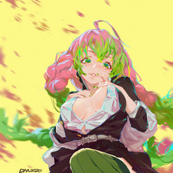 This is a pixiv picture whose title is 恋柱.