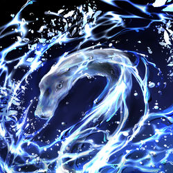 This is a pixiv picture whose title is 水と火.