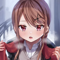 This is a pixiv picture whose title is ……あっためてあげよっか？.