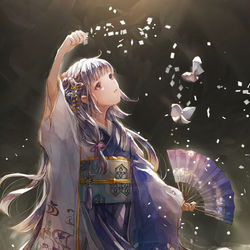 This is a pixiv picture whose title is たはむれ.