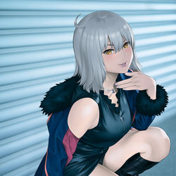 This is a pixiv picture whose title is ジャンヌ.