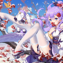 This is a pixiv picture whose title is ユニコーン.