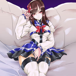 This is a pixiv picture whose title is ぴっちりコスかわいい！.
