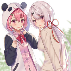 This is a pixiv picture whose title is さくゆい.