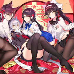 This is a pixiv picture whose title is 新春快樂.