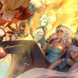 This is a pixiv picture whose title is 春节.