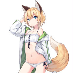 This is a pixiv picture whose title is きつね.