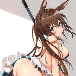 This is a pixiv picture whose title is アークナイツ (アーミヤ).