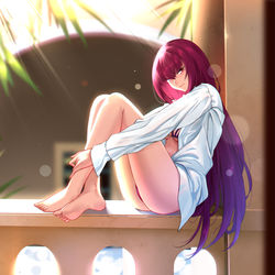 This is a pixiv picture whose title is スカサハ.