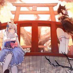 This is a pixiv picture whose title is さようなら2019初めまして2020.