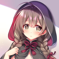 This is a pixiv picture whose title is 神州丸ちゃんの裸フード.