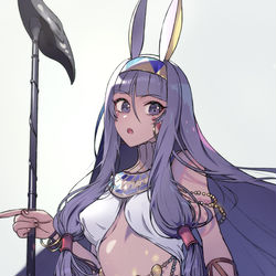 This is a pixiv picture whose title is ニトクリス.