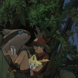 This is a pixiv picture whose title is ポケモン.