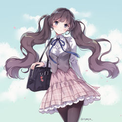 This is a pixiv picture whose title is 春を待つ.