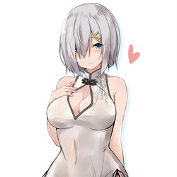 This is a pixiv picture whose title is ママになった浜風の夜の姿.