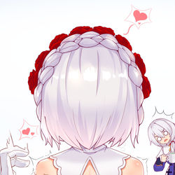 This is a pixiv picture whose title is 【舰长，我刚榨好的苦瓜汁，来一qi......】.