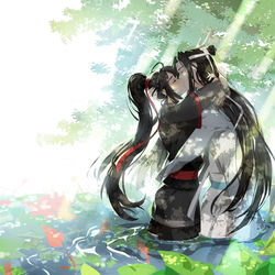 This is a pixiv picture whose title is 魔道祖师 log 03.