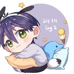 This is a pixiv picture whose title is ログ2.