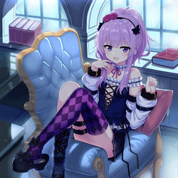 This is a pixiv picture whose title is 【お仕事絵】アンジュ・ヴィエルジュ.