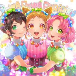 This is a pixiv picture whose title is ぽわプリ🍭.