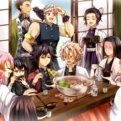 This is a pixiv picture whose title is 鬼滅まとめ2.