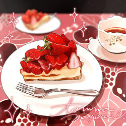 This is a pixiv picture whose title is Strawberry Tarte.
