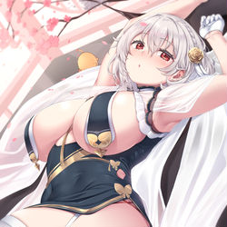 This is a pixiv picture whose title is シリアス.