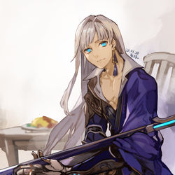 This is a pixiv picture whose title is カシウス（オムライス中のすがた）.