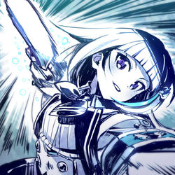 This is a pixiv picture whose title is ヘルエスタセイバー！.