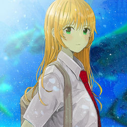 This is a pixiv picture whose title is 夏とマーメイド.