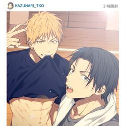This is a pixiv picture whose title is 黄黒他ログ.