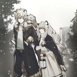 This is a pixiv picture whose title is family.