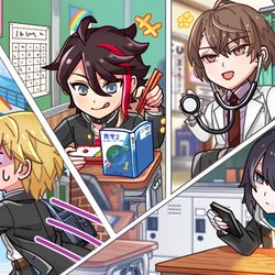 This is a pixiv picture whose title is にじさんじログ１.