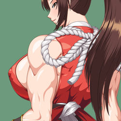 This is a pixiv picture whose title is ぐいっと舞さん.